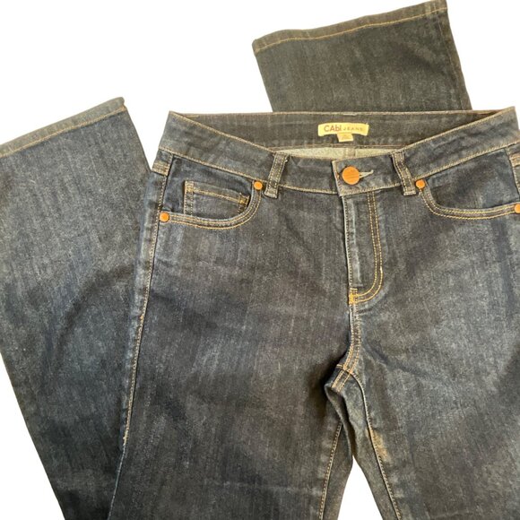 Cabi Women's Jeans 6 Boot Cut‎ Medium-Darker Wash - Picture 2 of 9